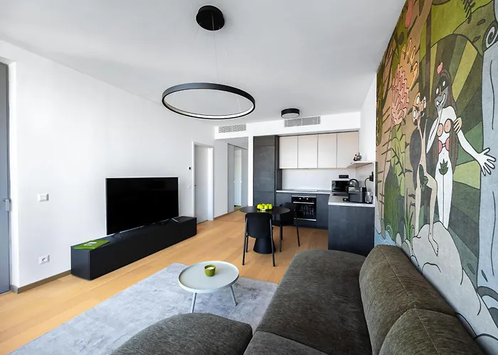 شقة Sky Park Adam&eve - Free Parking - Amazing View